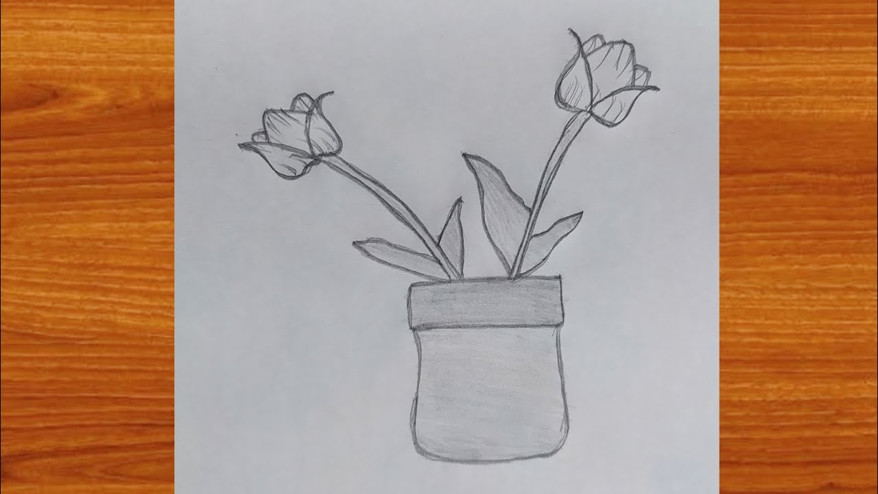 How to draw a flower || art drawing easy step by step flowers drawing video #viralvideo #trrending 