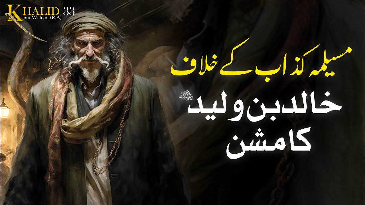Khalid ibn al-Walid EP 33 - Musailma Kazab Ke Khilaf Khalid RA Ka Mission