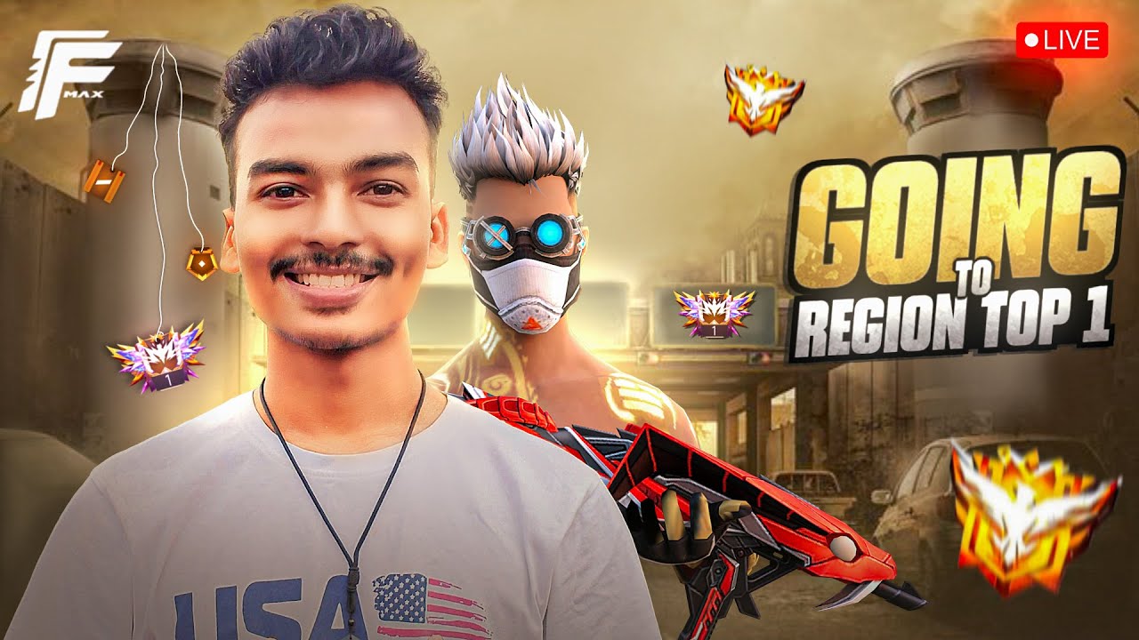 🔴[Live] Non-Stop 😱Serious CS-Rank Push Up To Grandmaster Top 1 Region🤯 - Free Fire Live !! 🗿