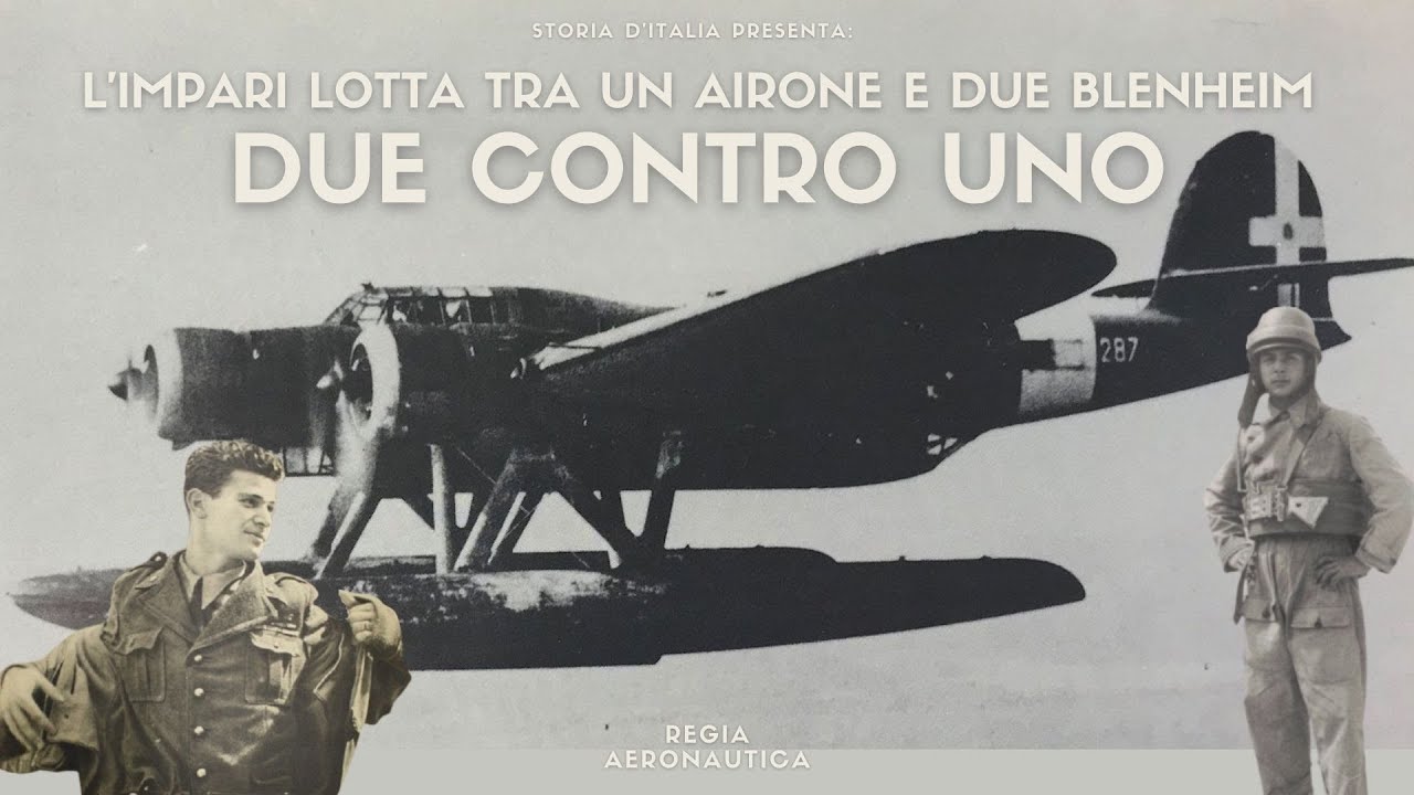Un CANT Z. 506 contro due Blenheim: L'impresa di Serri e Bonannini