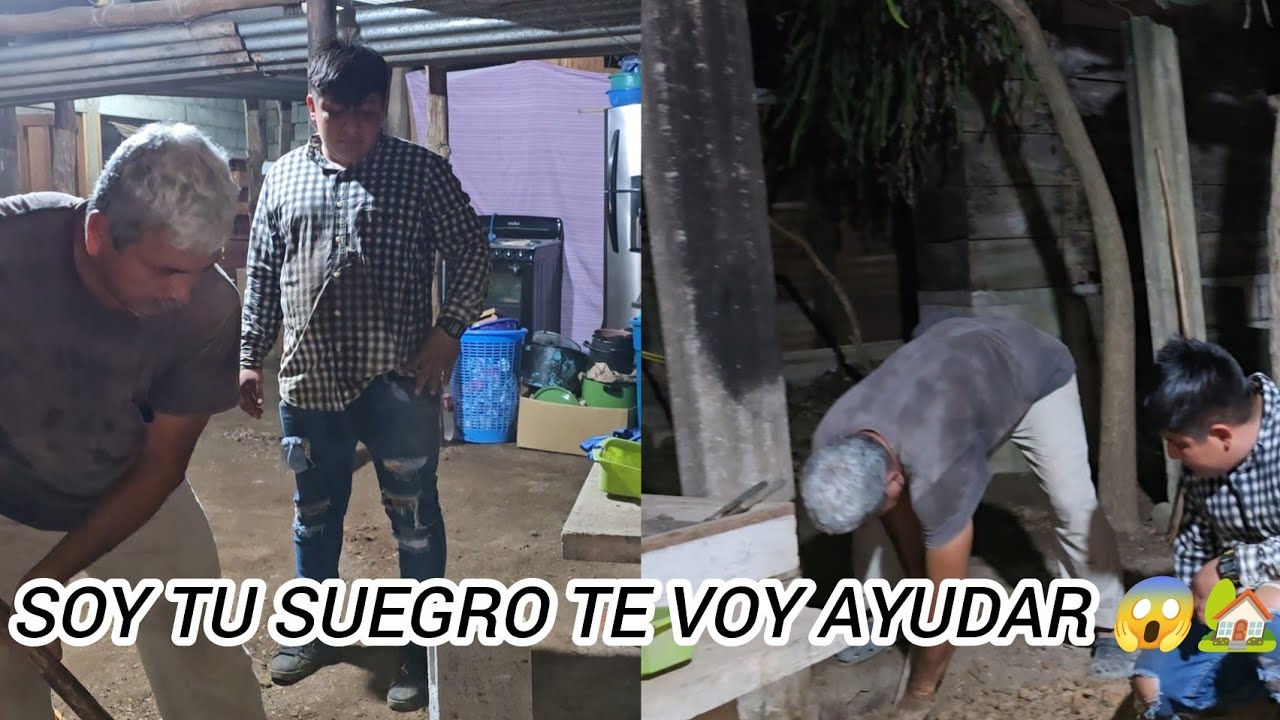 ISA FELIZ PORQUE SU SUEGRO LE ENSEÑARA¿A TRABAJAR 🏡😱DE AQUI NO TE VAS ISA😡