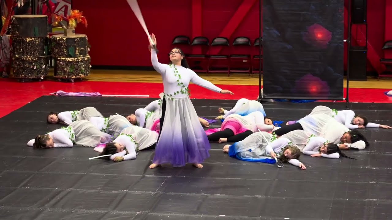 3/15/26 - WHS Winter Guard - •Midnight Bloom - MBDA Comp. @ Wells HS