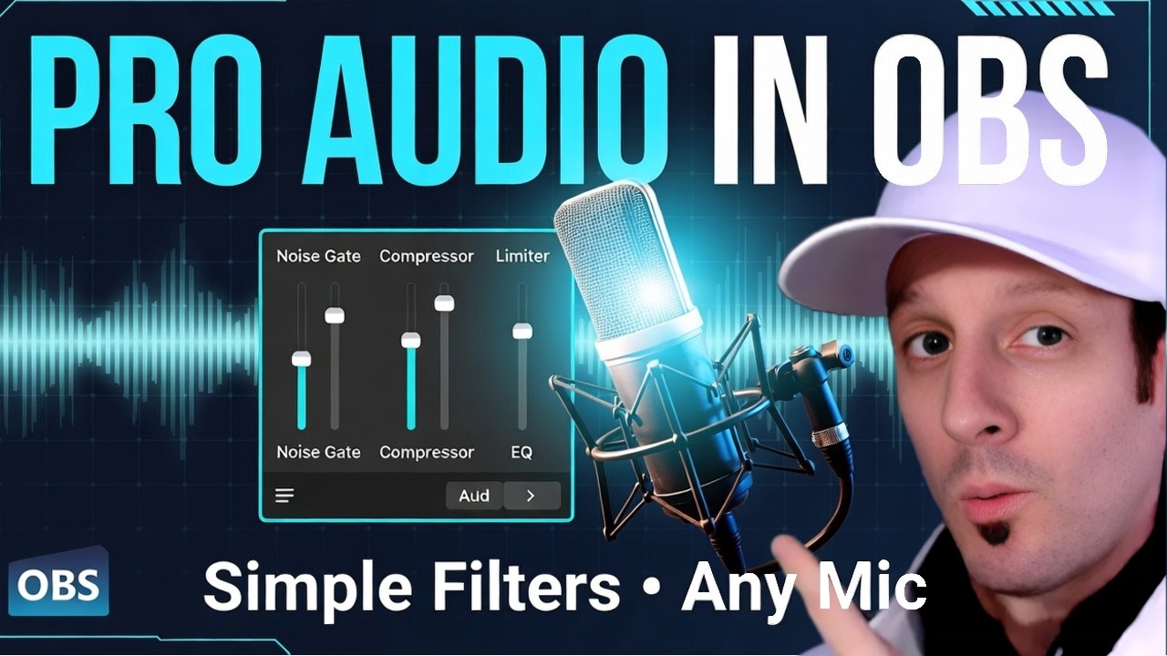 Make Any Mic Sound Expensive In OBS Studio | Free Filters Tutorial (2026)