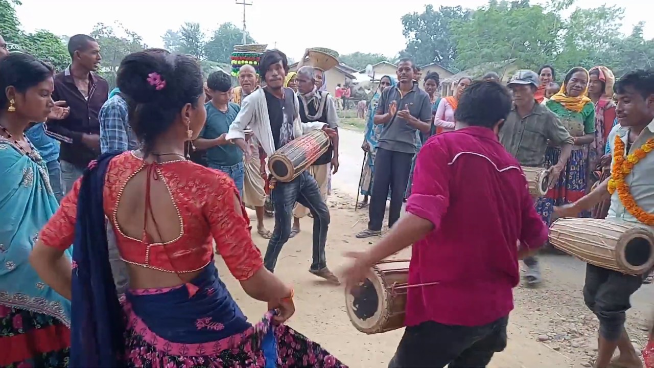 new tharu traditional dance video 2069 || tharu culture song and dace bardiya