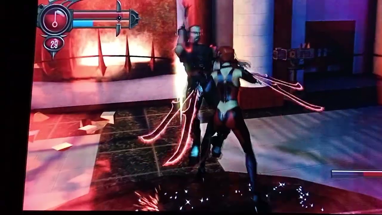 BloodRayne 2 - Лорд Кейган против Рейн часть 2. ( Надо делать одну комбинацию в режиме ярость).