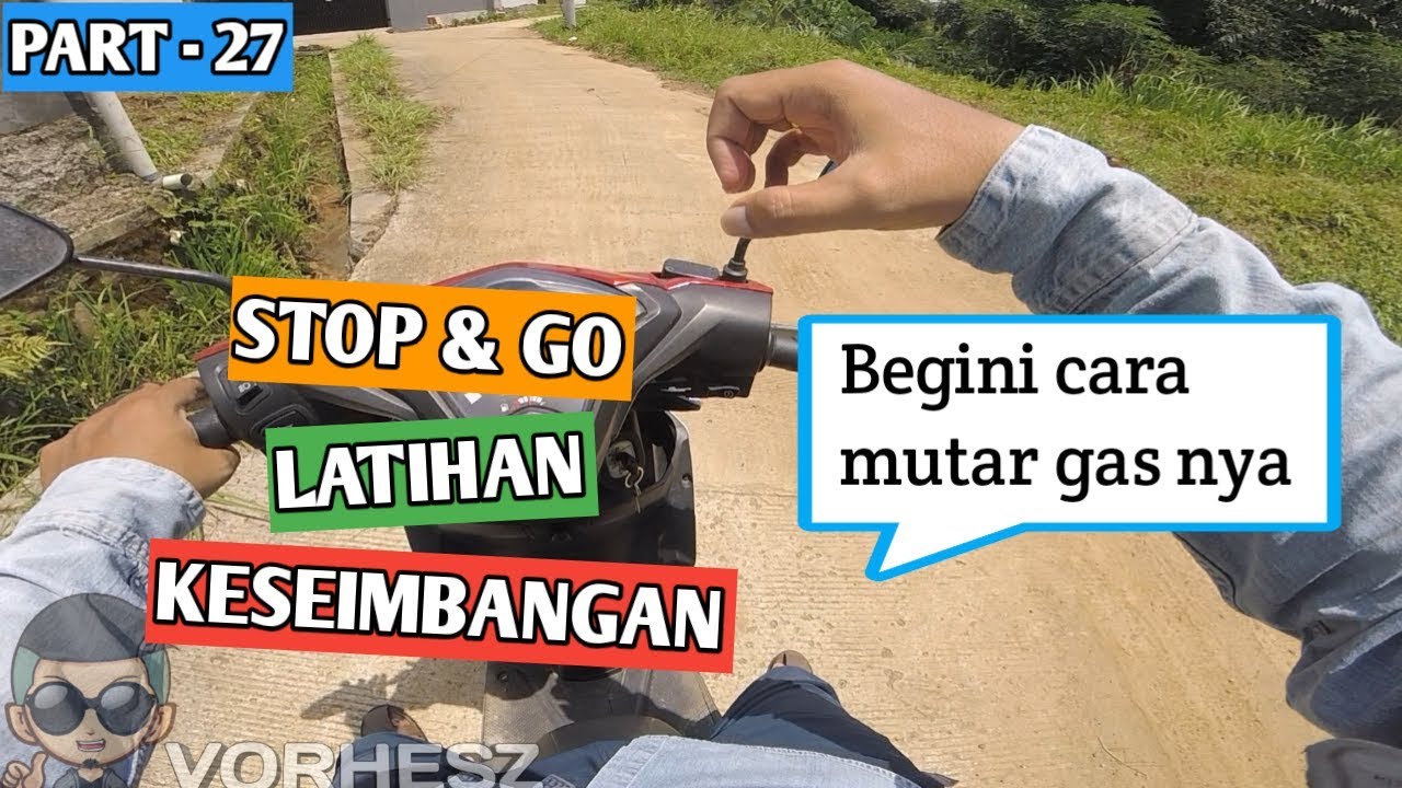 CARA BELAJAR MOTOR MATIC TANPA BISA SEPEDA