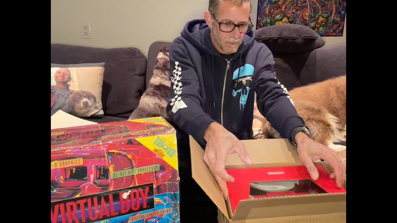 Nintendo Switch Online Virtual Boy, Unboxing! #retrogaming #virtualboy