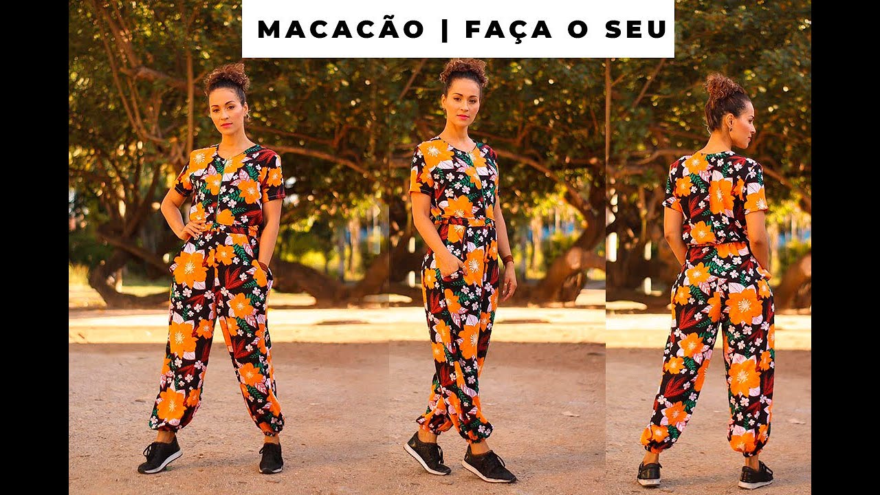 Macacão / Jumpsuit | Modelagem e Costura | Dayse Costa