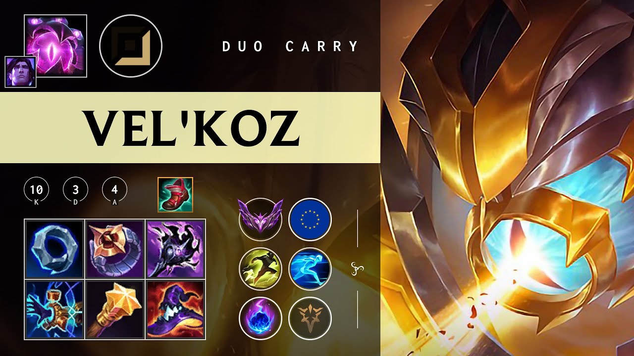 Vel'Koz Carry vs Veigar - EUW Master Patch 26.01