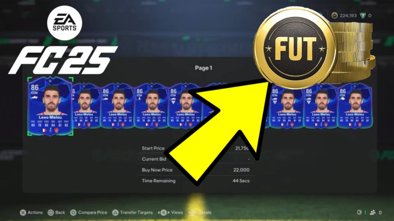 FC 25 SNIPING FILTER MAKE UNLIMITED COINS FAST & EASY