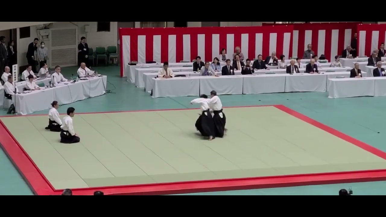 第61回全日本合気道演武大会  師範演武 金沢 威 先生