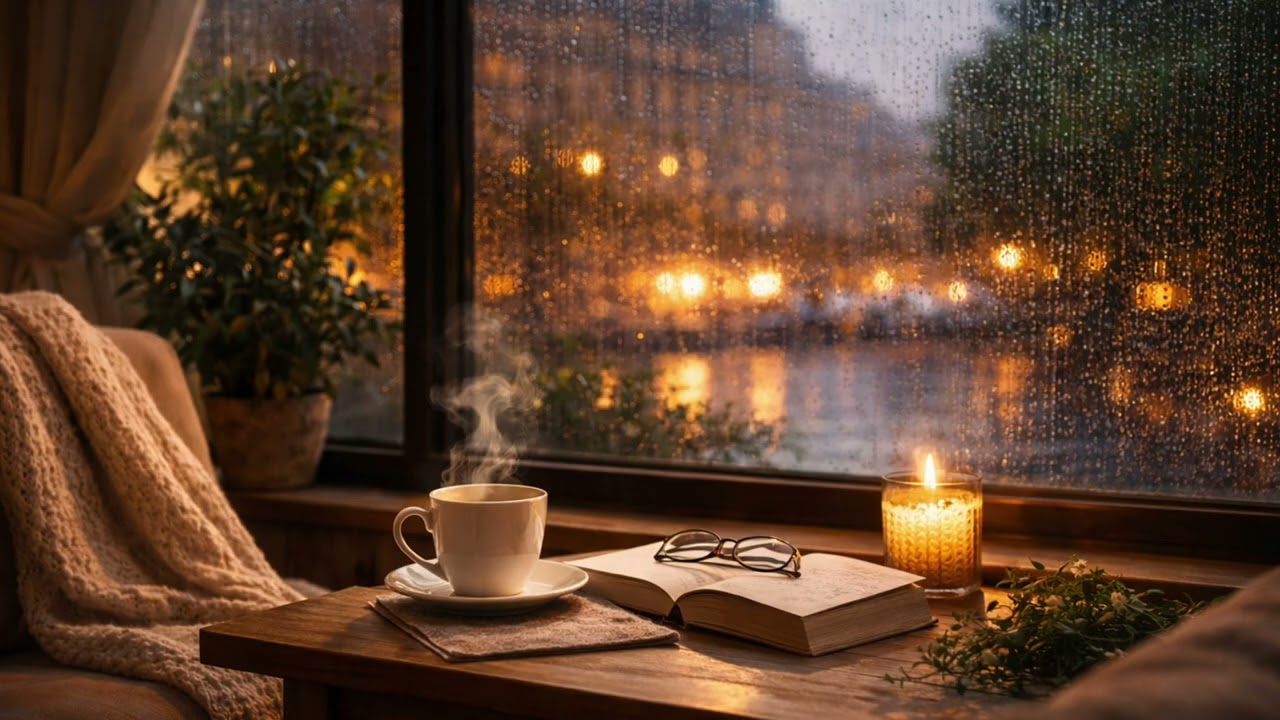Cozy Rainy Night Piano Background Music | Calm Piano for Reading, Prayer & Rest温暖雨夜钢琴背景音乐｜适合阅读、祈祷与休息