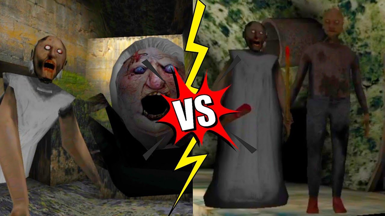 Sewer Escape Endings | Granny V1.8 Vs Granny Chapter 2