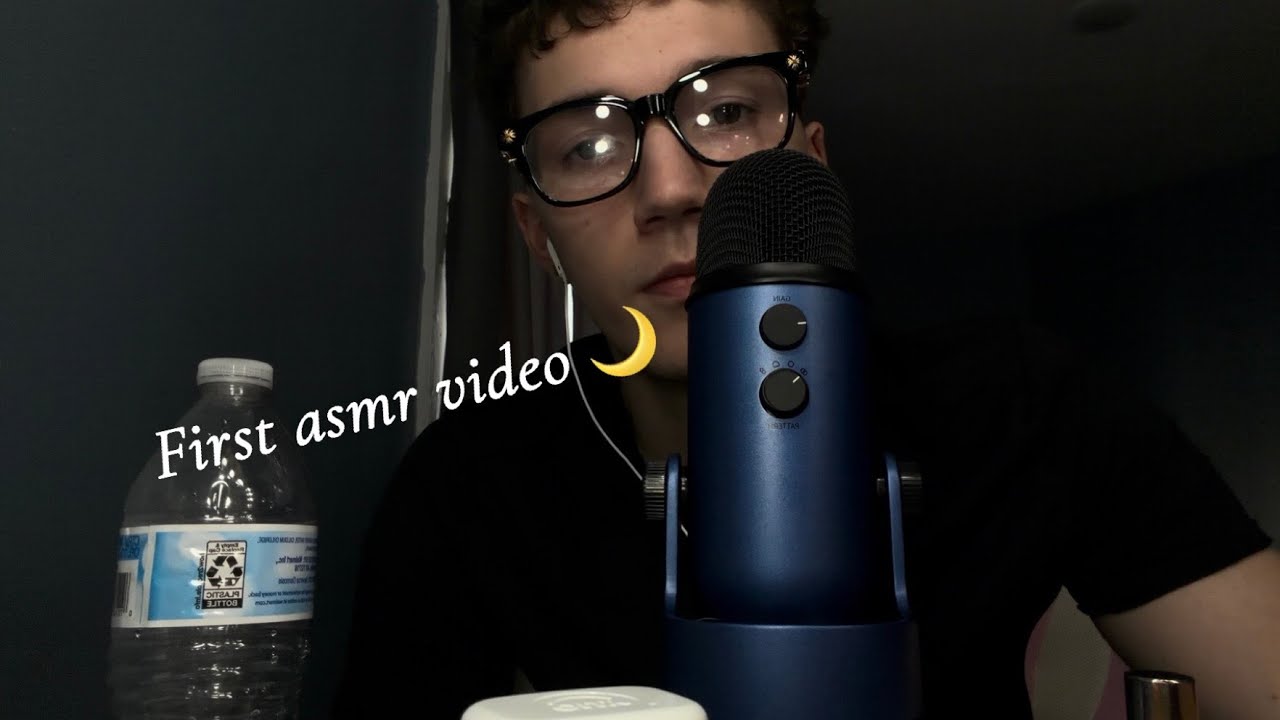 My first ASMR video  💫 / Get to know me