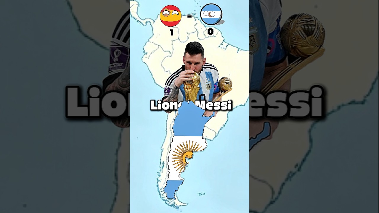 Countries and Their Most Famous Football Teams ⚽🌍 | Map Animation #shorts