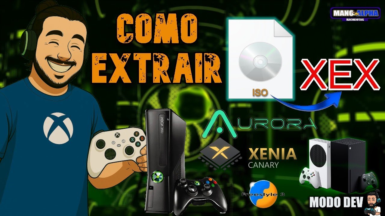 👉 Como Extrair Backups ISO (Xbox 360) para XEX no ExISO GUI | Xenia Canary, PC e Xbox 360 RGH/JTAG