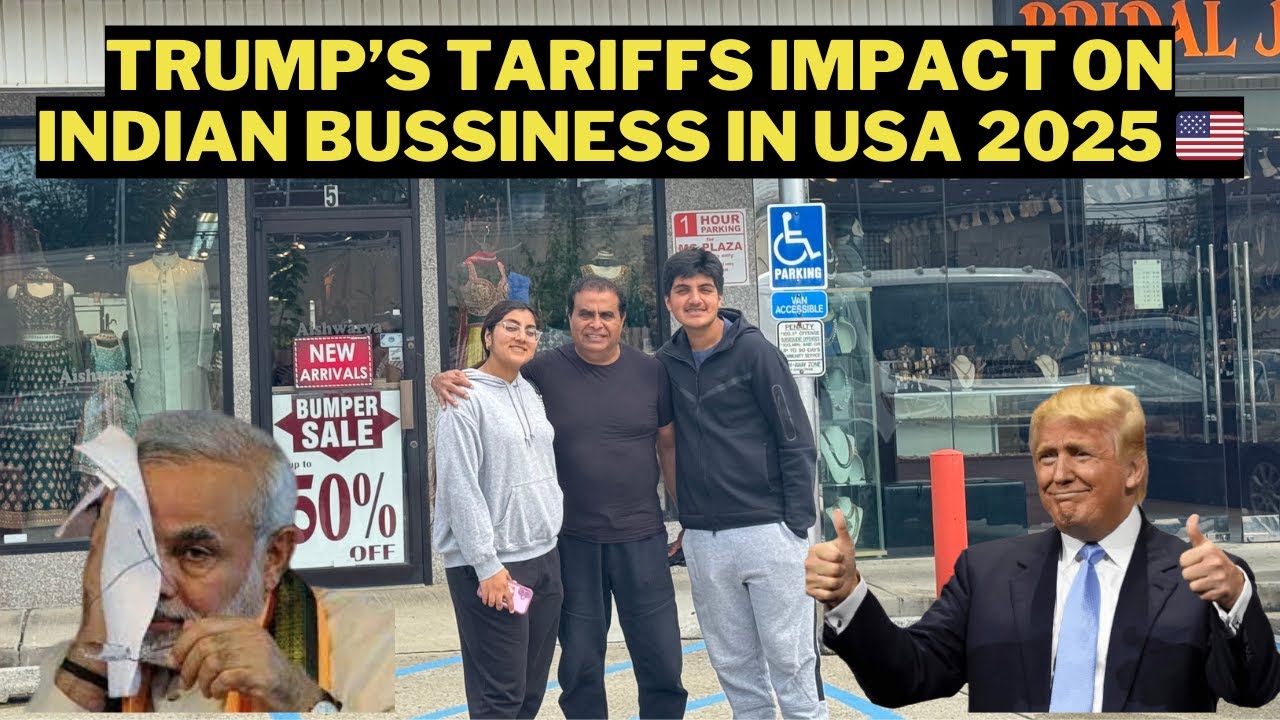 Trump’s 50% Tariffs: Indian Businesses Hit Hard in USA 2025 🇺🇸