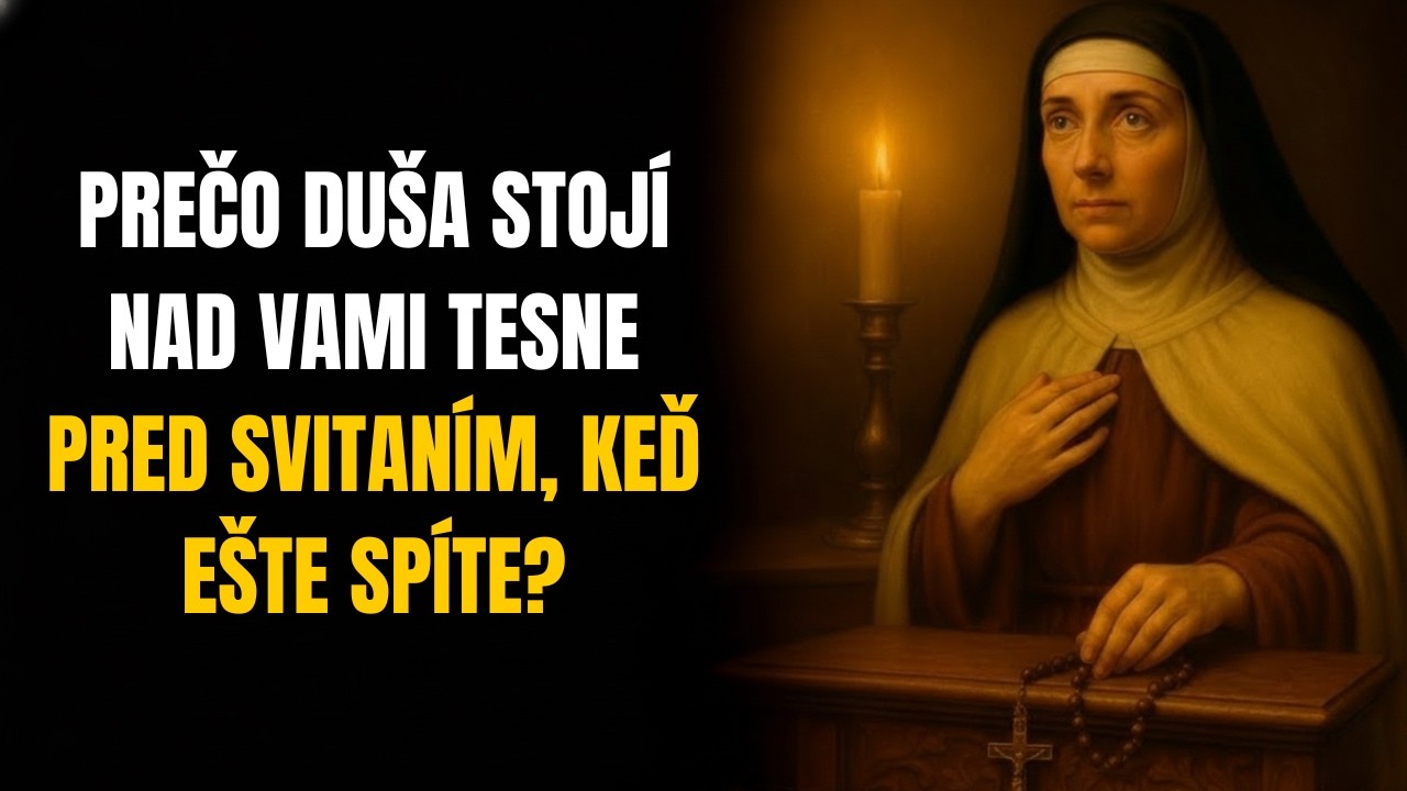 Svätá Terézia Odhalila: Tajomstvo prečo duša stojí nad vami pred svitaním — odpoveď vás ZMRAZÍ!