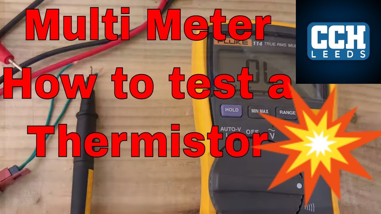 How to test a Thermistor - Combi boiler faults - Multi Meter Fault finding