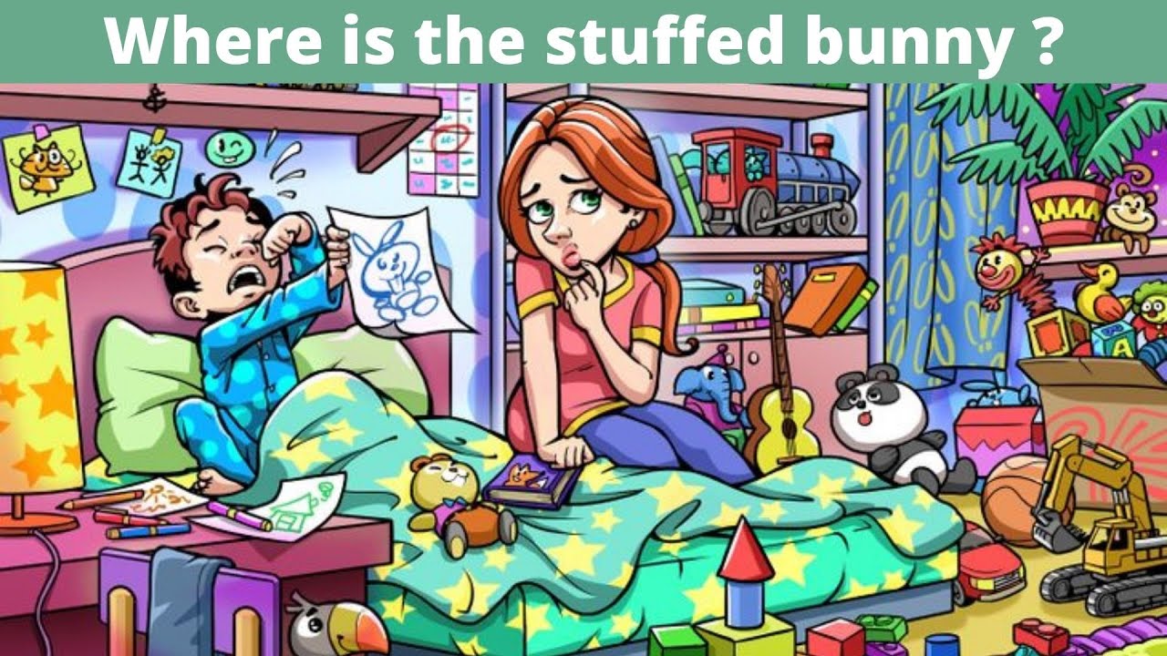 Find The Lost Objects In These Images.
