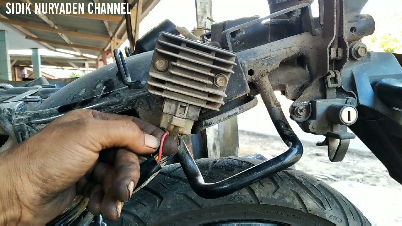 Cara Mengetahui Dan Pengecekan Jalur Kabel Pengisian Aki Honda Tiger Dari Spul Jalan Dan Kiprok.
