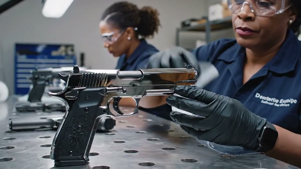 Inside Desert Eagle Factory 2025 | Building the .50 Cal Iconic Pistol