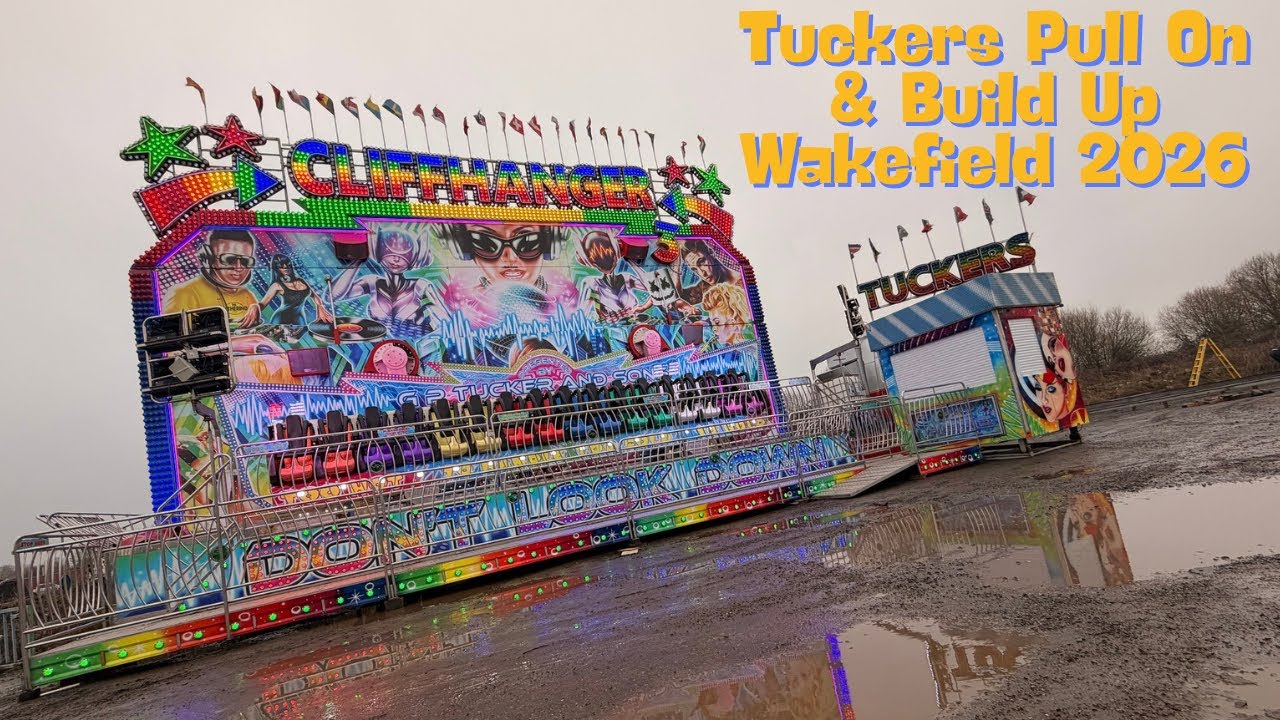 GR Tucker Valentines Funfair Wakefield 2026 - First Pull‑On & Build‑Up