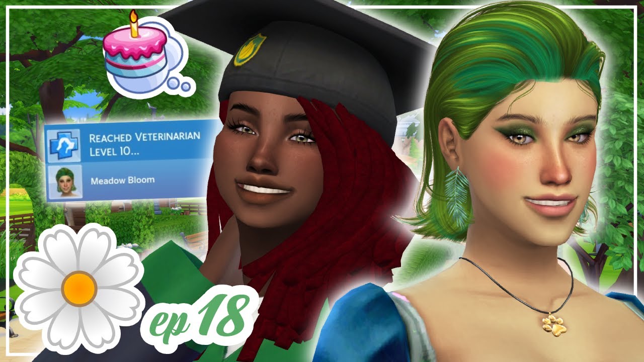 a chaotic BIRTHDAY...🥳 SIMS IN BLOOM CHALLENGE!💐Buttercup #18