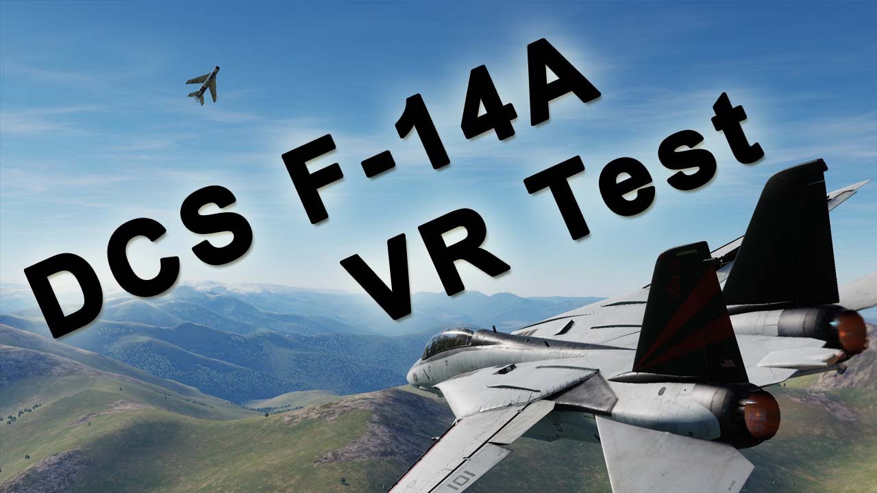 DCS F-14A VR Test PvP