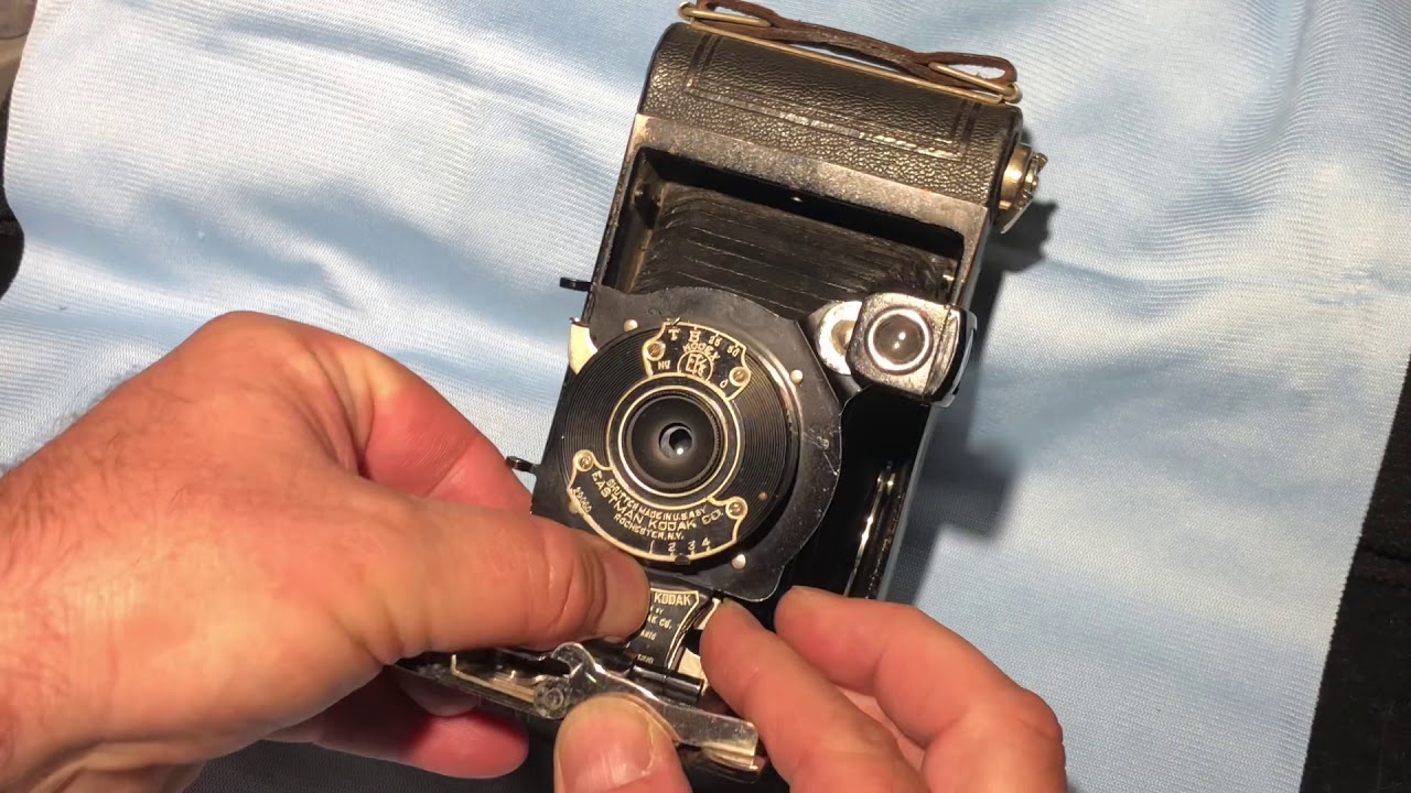 How To Use  the 1916 Kodak Pocket Camera.