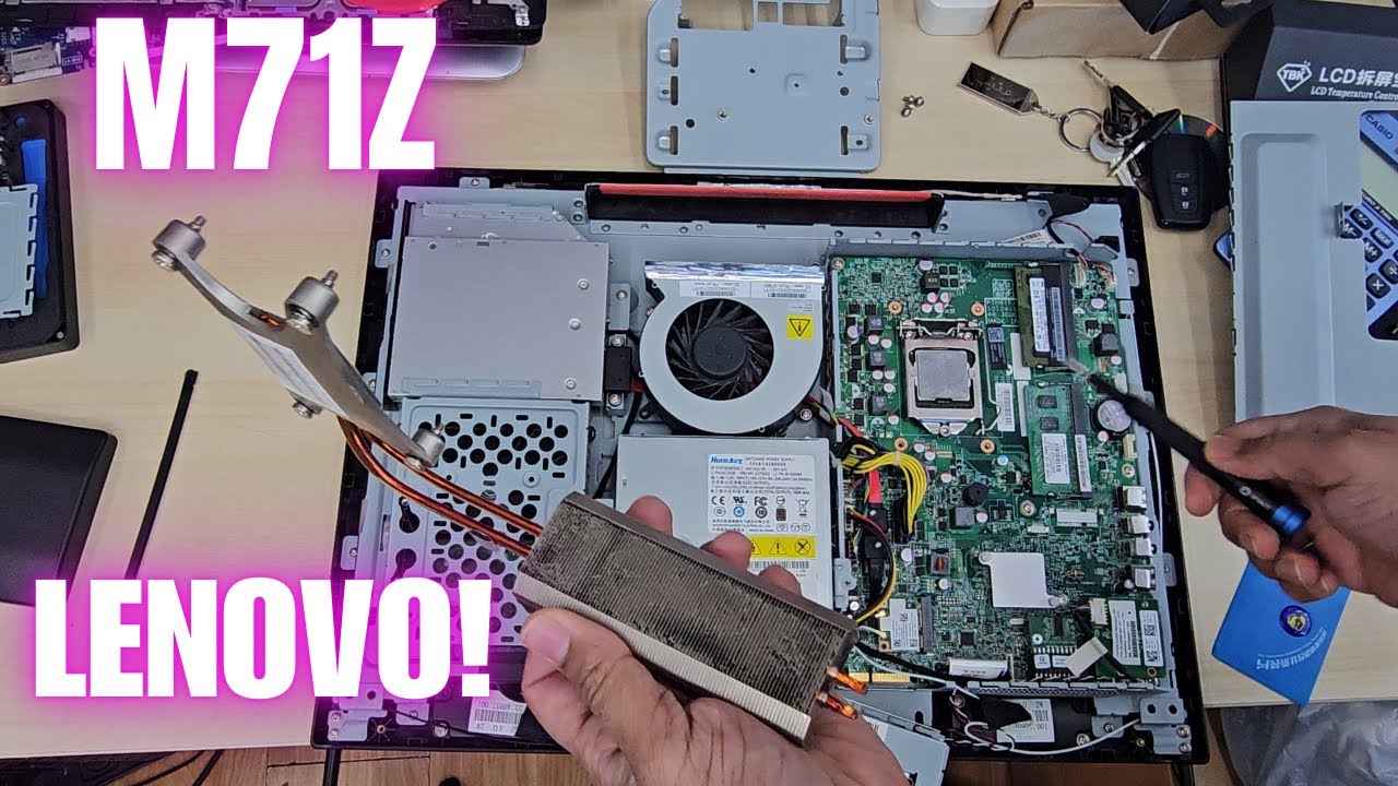 How To Upgrade SSD  And Thermal Performance For Lenovo ThinkCentre M71z