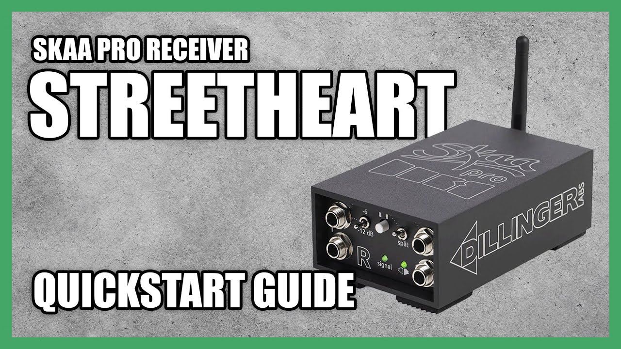 Streetheart SKAA Pro Receiver: Quickstart Guide // Create Custom Wireless Setups!