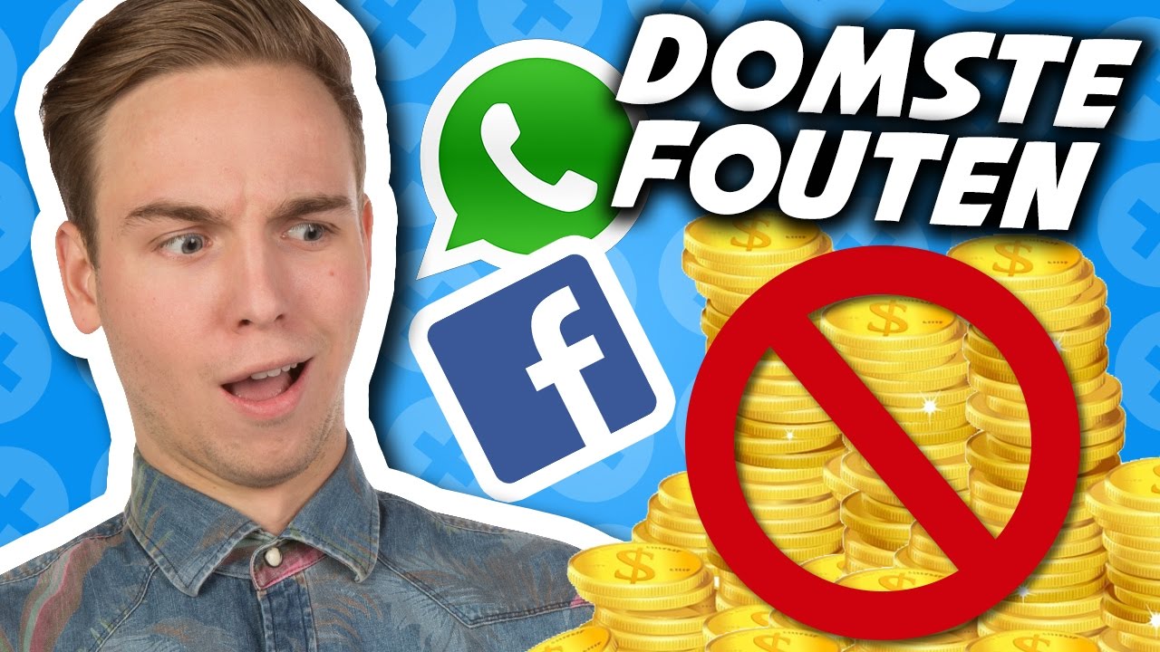 10 DOMSTE FOUTEN!
