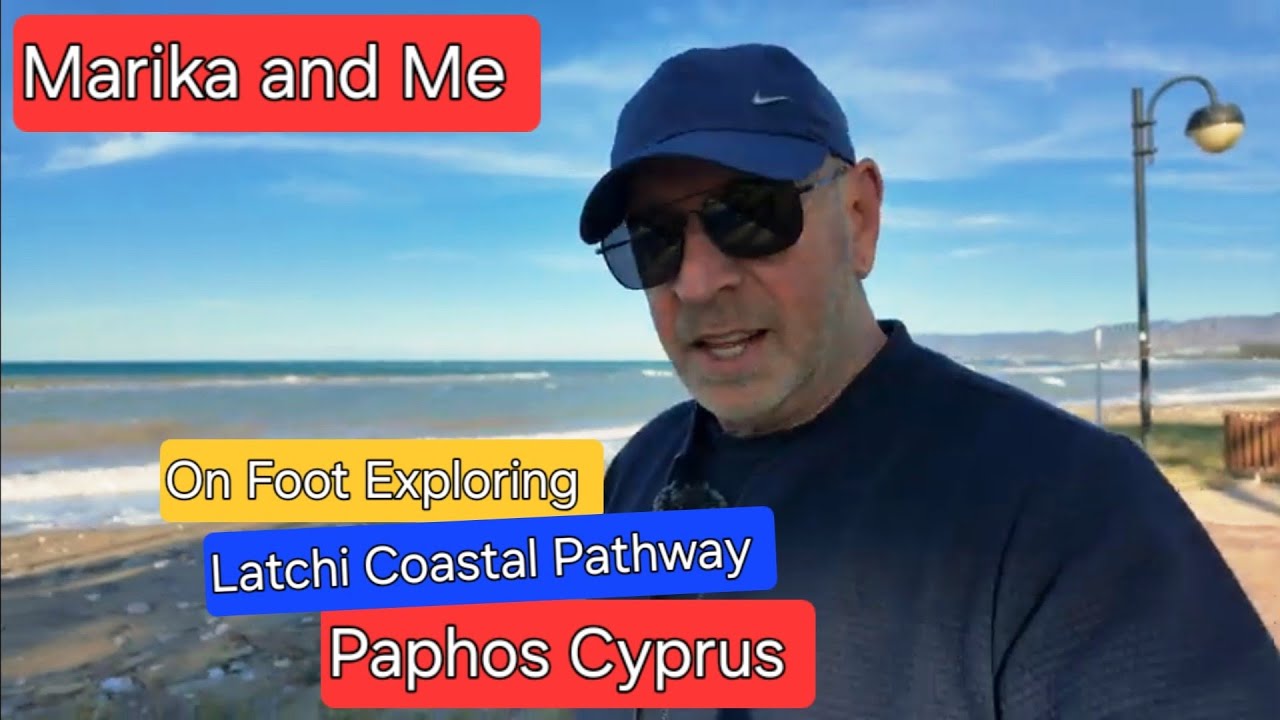 Latchi Coastal Pathway on Foot Paphos Cyprus 