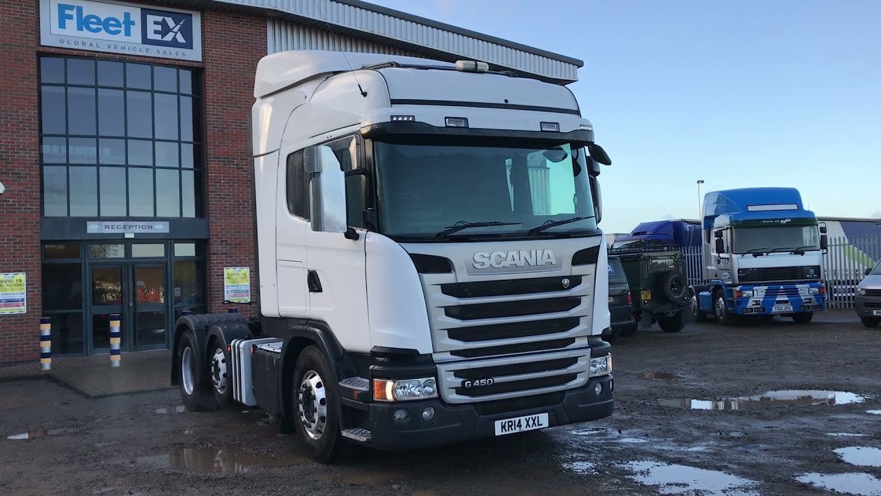 SCANIA G450 *EURO 6* 6X2 TRACTOR UNIT 2014 KR14 XXL