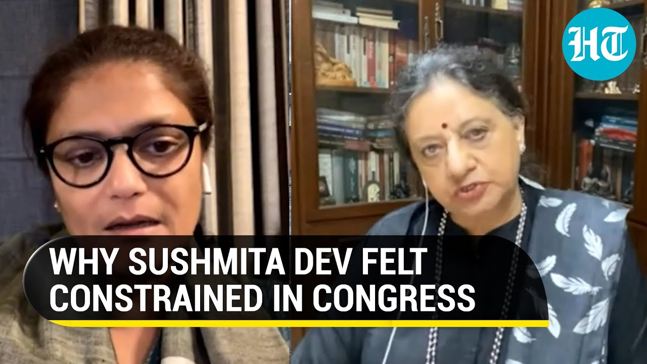 'Felt constrained': TMC's Sushmita Dev opens up on her recent exit from Congress | The Interview
