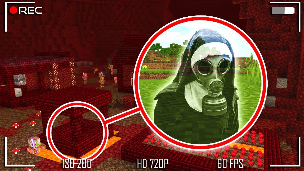 You won’t believe what I found in this minecraft nether village...