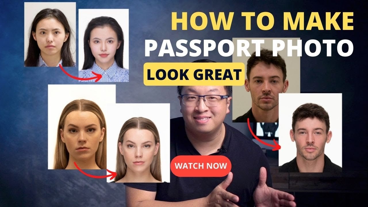 How to make passport photo look GREAT?