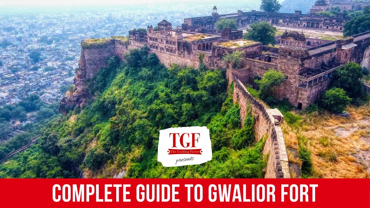 Gwalior Fort - Complete Guide, History and Tour plan | Must Visit | Aerial views of Gwalior Fort