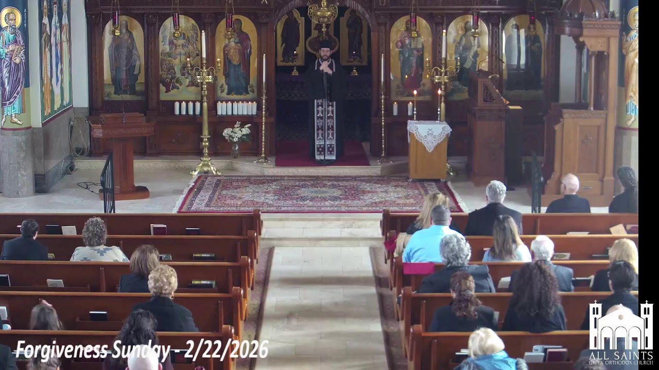 Forgiveness Sunday - 2/22/2026