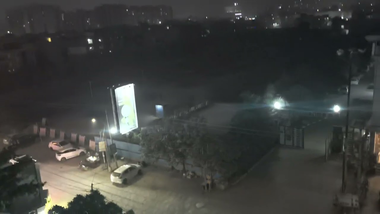 A Beautiful January Winter Evening in Zirakpur VIP Road Tricity Chandigarh...:)