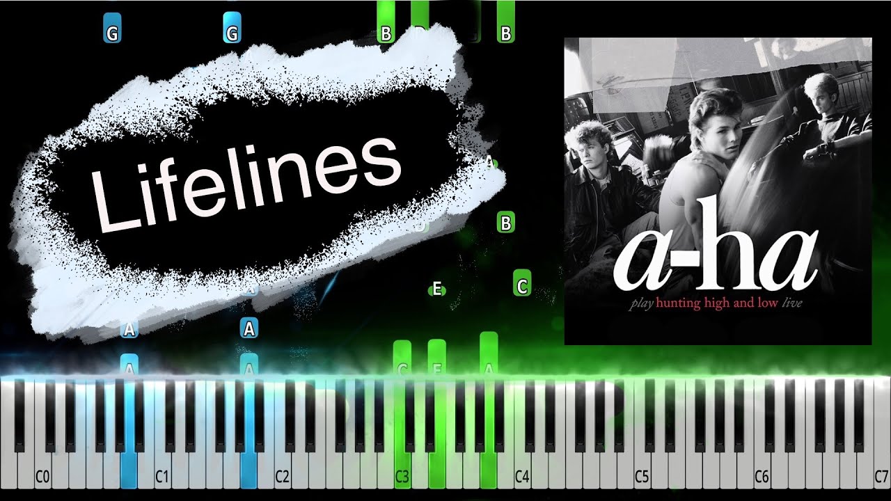A-ha - Lifelines Piano Tutorial