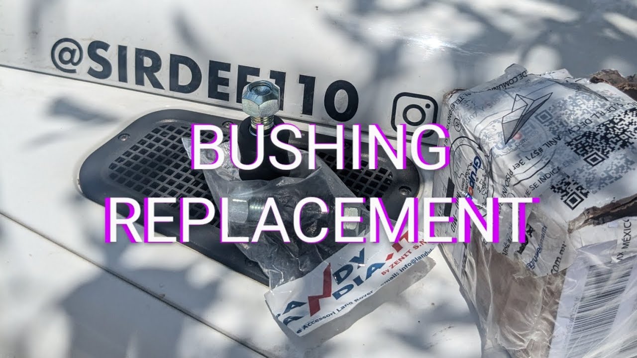 Defender Bushing Replacement Sostituzione Boccole Barra Antirollio | @sirdef110
