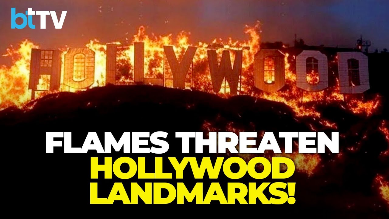 Unstoppable Wildfires Damage California Landmarks: LA On Edge