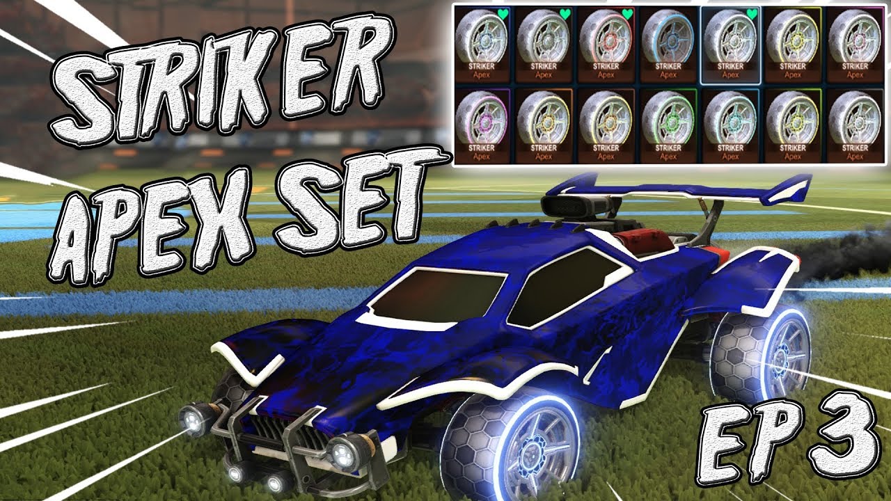 COLLECTING THE STRIKER APEX SET EPISODE 3 (SKYBLUE AND GREY STRIKER)