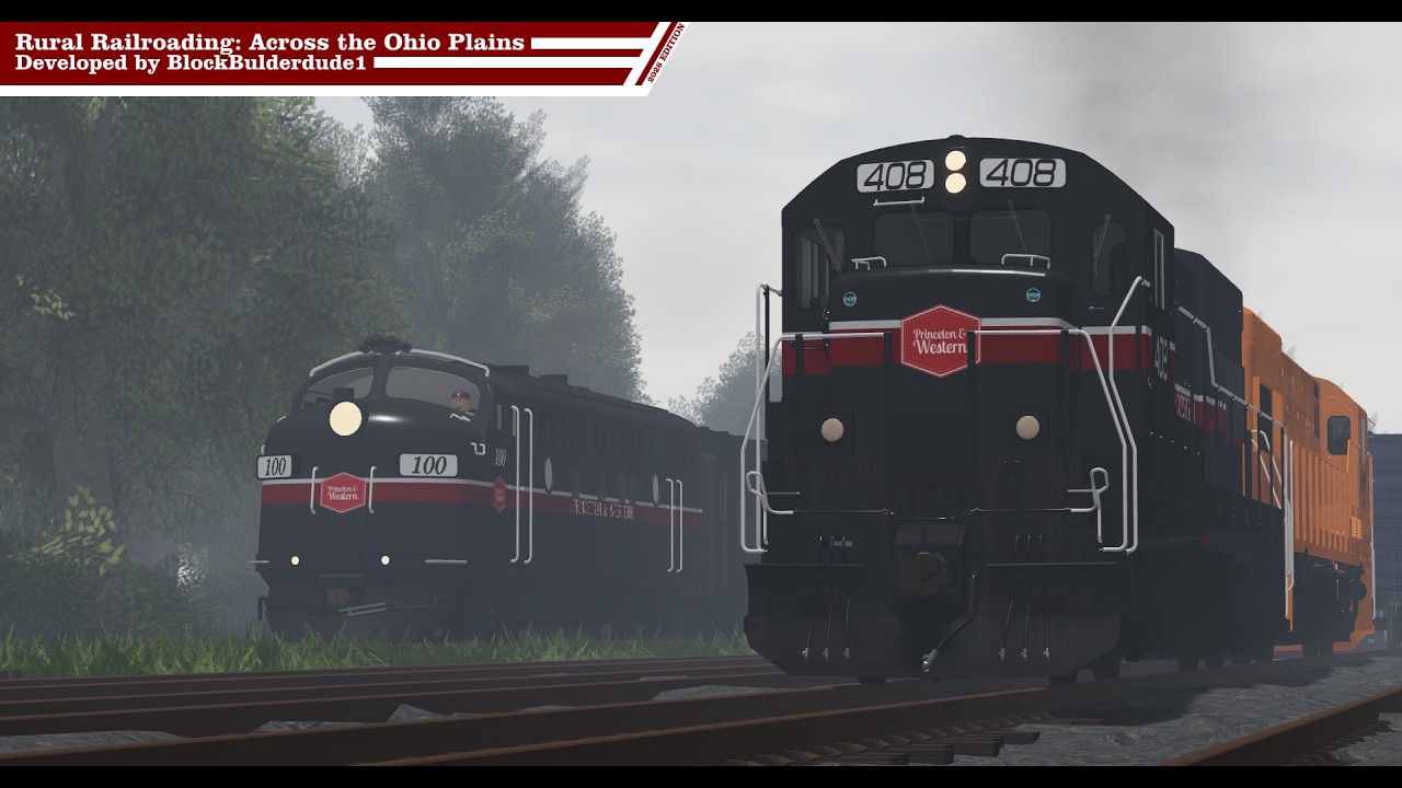 Rural Railfanning: Across the Princeton & Western.