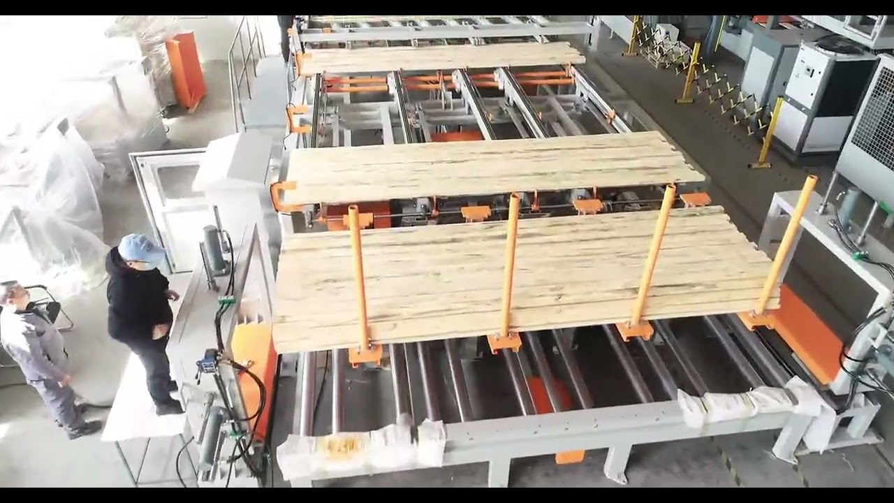SF8040 4 meter auto wood board stacker (China Saifan)