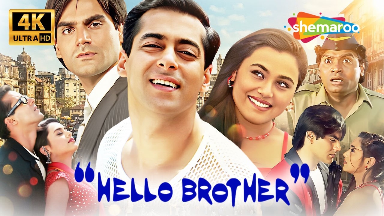 Salman Khan & Rani Mukerji Ki 90s Romantic Comedy 😍 | Hello Brother {4K} | Arbaz Khan | Johnny Lever