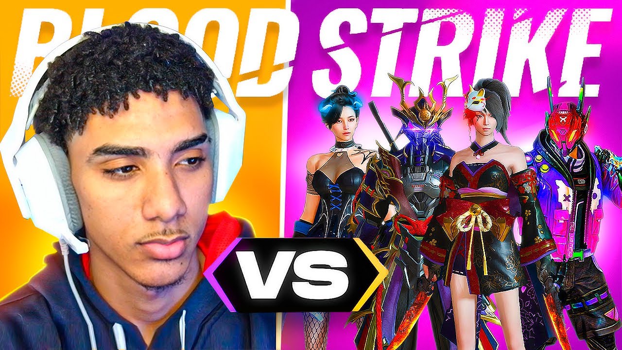 Я сталкиваюсь с 4 стратегами 💀 в BLOODSTRIKE «Без помощи при прицеливании»
