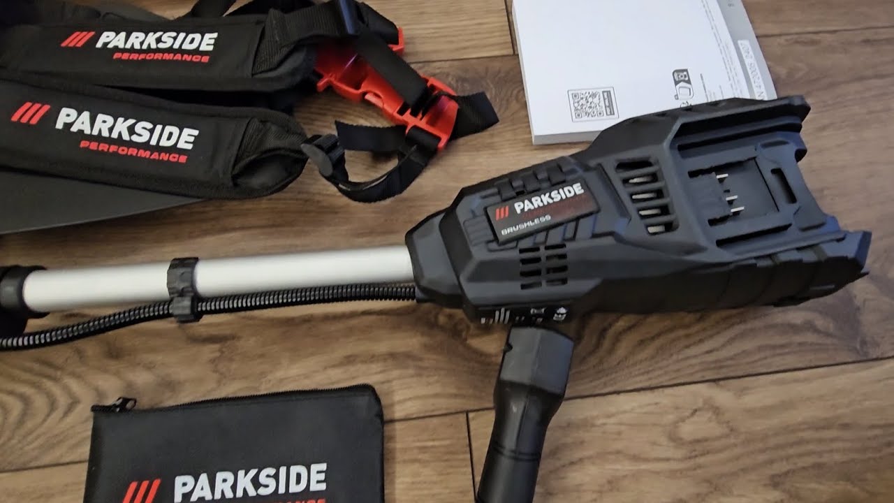 PARKSIDE PERFORMANCE Podkaszarka  PPFSA 40-Li D3 Budowa wewnętrzna 4K